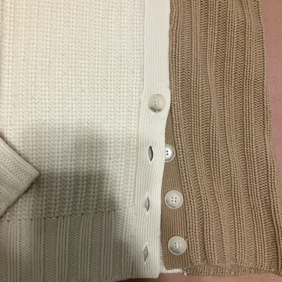 NAADAM Cashmere + Wool Two-Tone Sweater - Picture 3 of 6